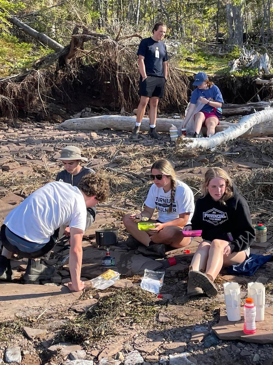 Ms Heighton’s PE 12 Outdoor Education class put their outdoor skills to the test with an overnight canoe trip in Merigomish Harbour.