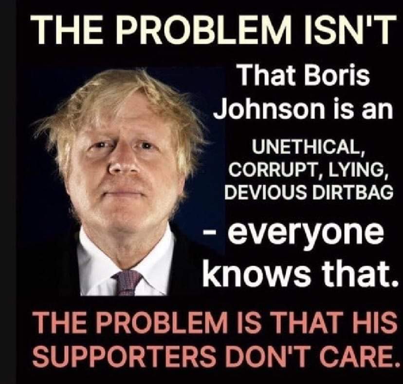 Yup!#Absofuckinlutely #BorisLiedPeopleDied