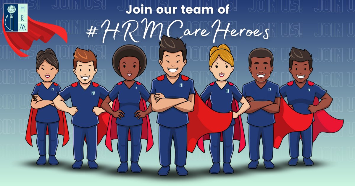 Join our team of #HRMCareHeroes 💙

£10.90/hourly 💸

Head over to our website to view our #CurrentVacancies and start your exciting journey with HRM Homecare today!

💻 hrmhomecare.co.uk/carer-jobs

#HRM #Homecare #WeCare #CareAboutCare #MoreToCare #LifeChangingWork #JoinUs