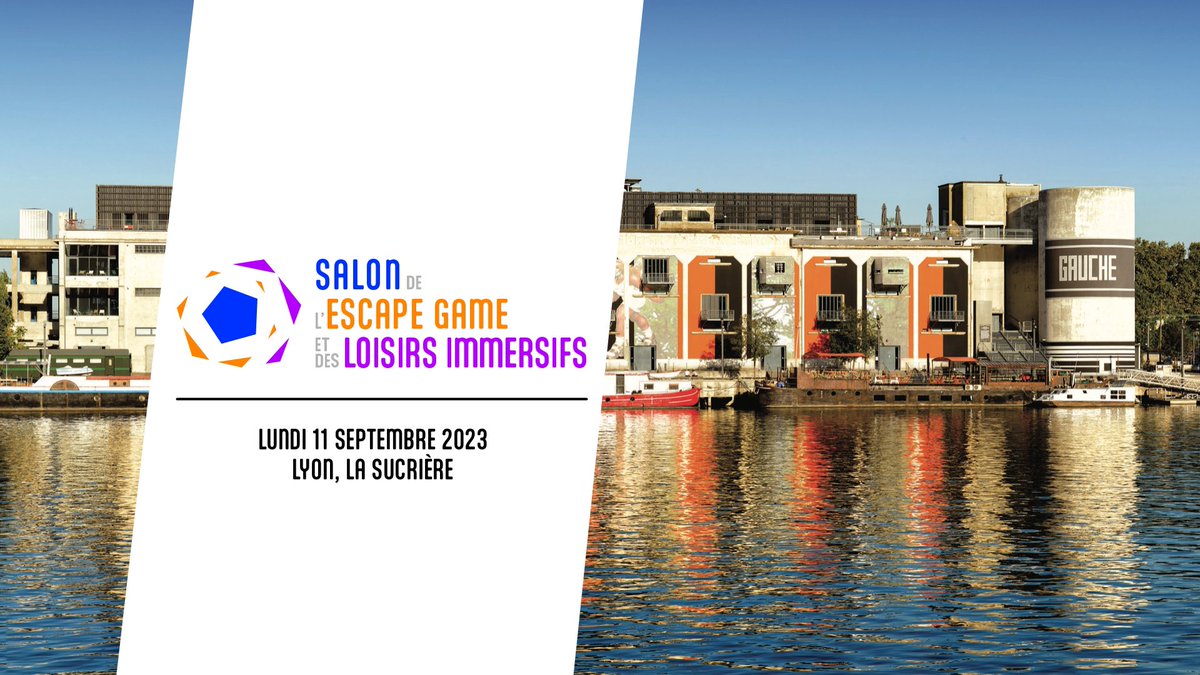 🚨 Le Salon de l’#EscapeGame et des Loisirs Immersifs, c’est dans 3 mois pile, le 11 septembre à Lyon !
🎟️ Gérant·e, professionnel·le du secteur, en création d’une structure ? Consultez le programme et les premiers exposants, puis réservez votre place ➡️ salon.escapegame.fr