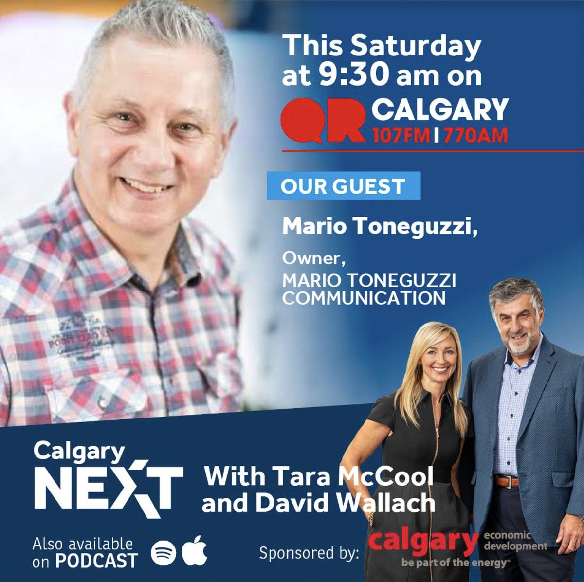Here's a link to the audio podcast I did recently as a guest on Calgary Next with Tara McCool and David Wallach on QR radio. tinyurl.com/bdw2vv4d
<a href="/Tara_McCool/">Tara McCool</a> 
<a href="/QRcalgary/">QR Calgary</a> 
<a href="/dwallach1/">David Wallach</a>