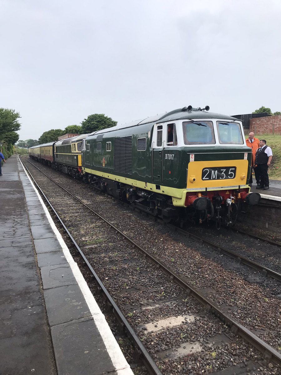 A fab #Dieselgala on the <a href="/WSomRailway/">West Somerset Railway</a> Big thanks to all who made it happen, all the WSR volunteers, <a href="/wsrdepg/">Diesel and Electric Preservation Group</a> @WizzerTweet <a href="/DelticPS/">Deltic Preservation</a> Lee Robbins and all the loco groups who pitched in. Here’s to the next one!