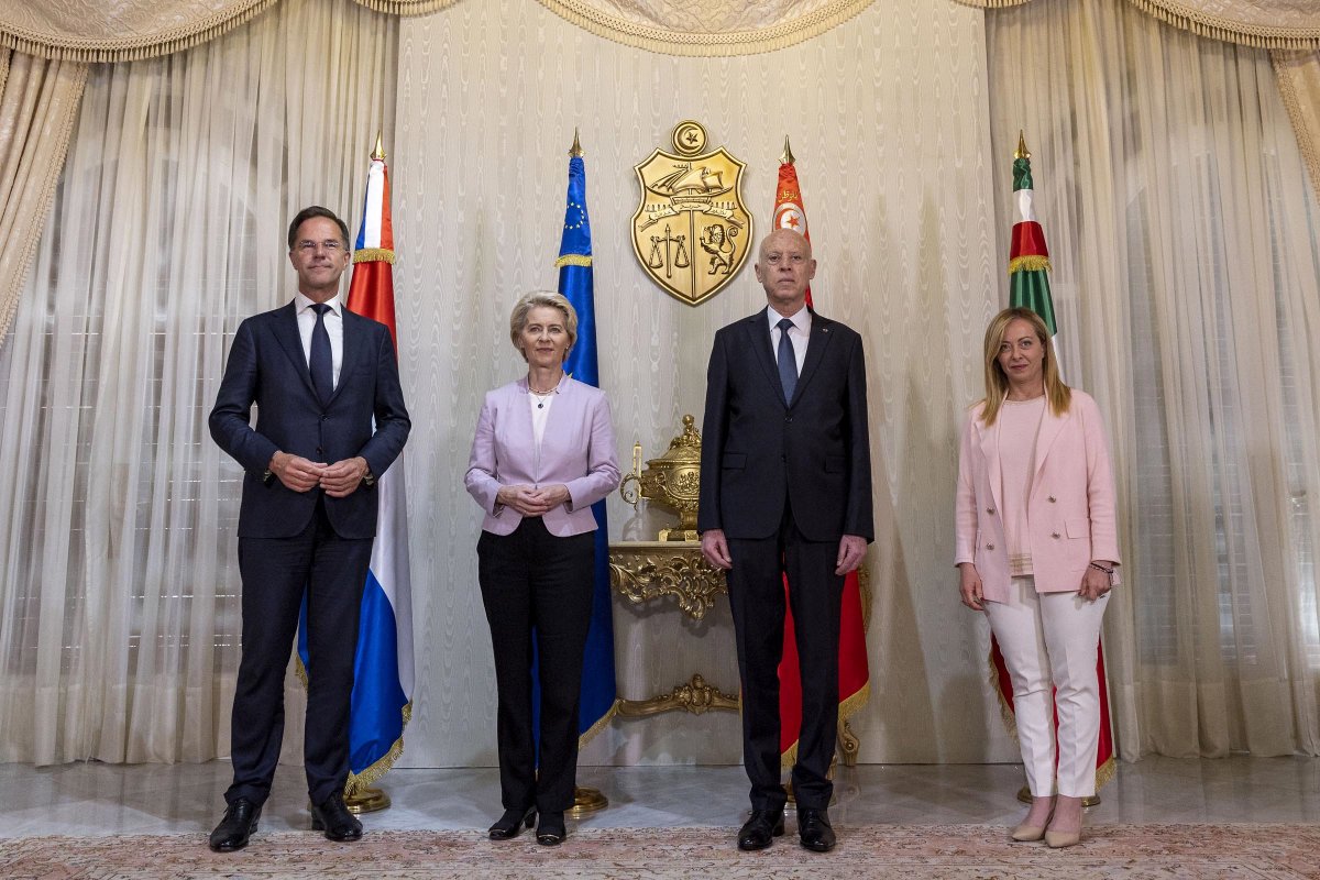 vonderleyen's tweet photo. 1. A robust 🇹🇳 economy;
We are considering up to €900M macrofinancial assistance &amp; up to €150M in budget support.

2. Increased trade &amp; investment

3. Mutually beneficial energy cooperation

4. Addressing common migration challenges

5. Bringing our people together

#TeamEurope https://t.co/araemd0BUq