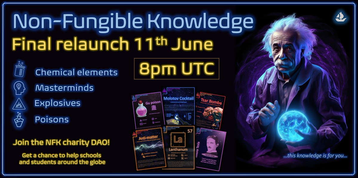 NfkMike's tweet photo. The NFK Final Relaunch 😍

🔥🔥 TODAY at 8pm UTC 🔥🔥

https://t.co/CEkVe9cBnN
(please use only this link and be aware of scams)

#NFT #NFTs #NFTCommunity #nftcollector #NFTdrop #DAO https://t.co/lgYCN1Cy0w