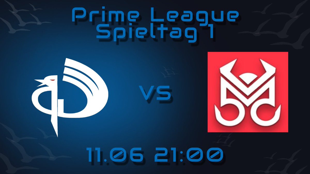 Unser erstes Spiel diesen Split spielen wir gegen <a href="/5M_Esports/">5M ESPORTS</a>! 
Natürlich könnt ihr das ganze heute aus der Sicht von @DJMFaker live auf twitch.tv/playingGulls verfolgen ☝🏻
Außerdem wird es ein paar Änderungen am Stream geben… mehr wird nicht vorweg genommen 😁
Eure Möwen 🐦