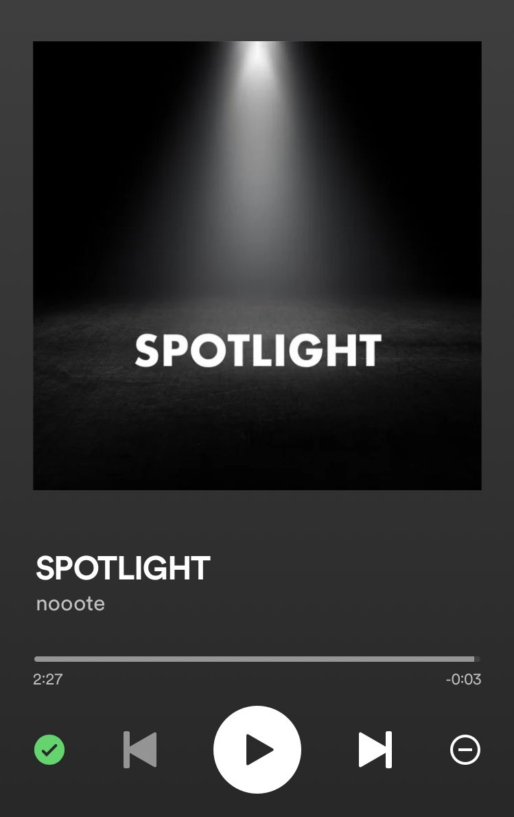 PnNljuTB9bLHgJv's tweet photo. 最近noooteさんの楽曲がカッコよくて好きで、YouTubeでダンス動画も観てるし、Spotifyで検索したらヒットしたから、お気に入り登録してリピートして聴いてる♪🥰💕

@nooote1210
#Spotify  #nooote
#ZIGAZIGA  #CITTA  #SPOTLIGHT https://t.co/fDbmOeZLBj