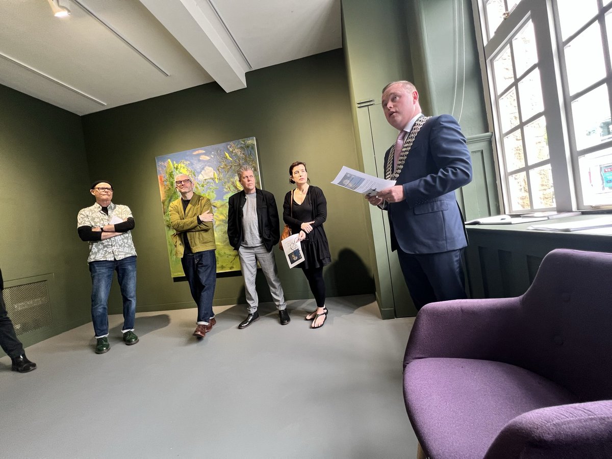John Paul Feeley (@johnpaulfeeley) on Twitter photo 🎨Delighted to open the newest exhibition in <a href="/townhallcavan0/">Townhall Cavan</a> today.
🖼️ Stephen Dunne’s ‘A Paradise of Paradox and Pardon’ is a show of wonderfully vibrant and energetic painting depicting nature in all it’s colour and glory.
<a href="/cavanarts/">Cavan Arts</a> <a href="/cavancoco/">Cavan County Council</a> <a href="/artscouncil_ie/">The Arts Council / An Chomhairle Ealaíon</a> <a href="/ThisIsCavan/">THIS IS CAVAN!</a> 🎨Delighted to open the newest exhibition in <a href="/townhallcavan0/">Townhall Cavan</a> today.
🖼️ Stephen Dunne’s ‘A Paradise of Paradox and Pardon’ is a show of wonderfully vibrant and energetic painting depicting nature in all it’s colour and glory.
<a href="/cavanarts/">Cavan Arts</a> <a href="/cavancoco/">Cavan County Council</a> <a href="/artscouncil_ie/">The Arts Council / An Chomhairle Ealaíon</a> <a href="/ThisIsCavan/">THIS IS CAVAN!</a>