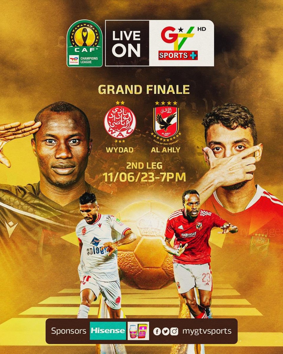 GTV Ghana on Twitter "The CAF Champions League Final will be live on