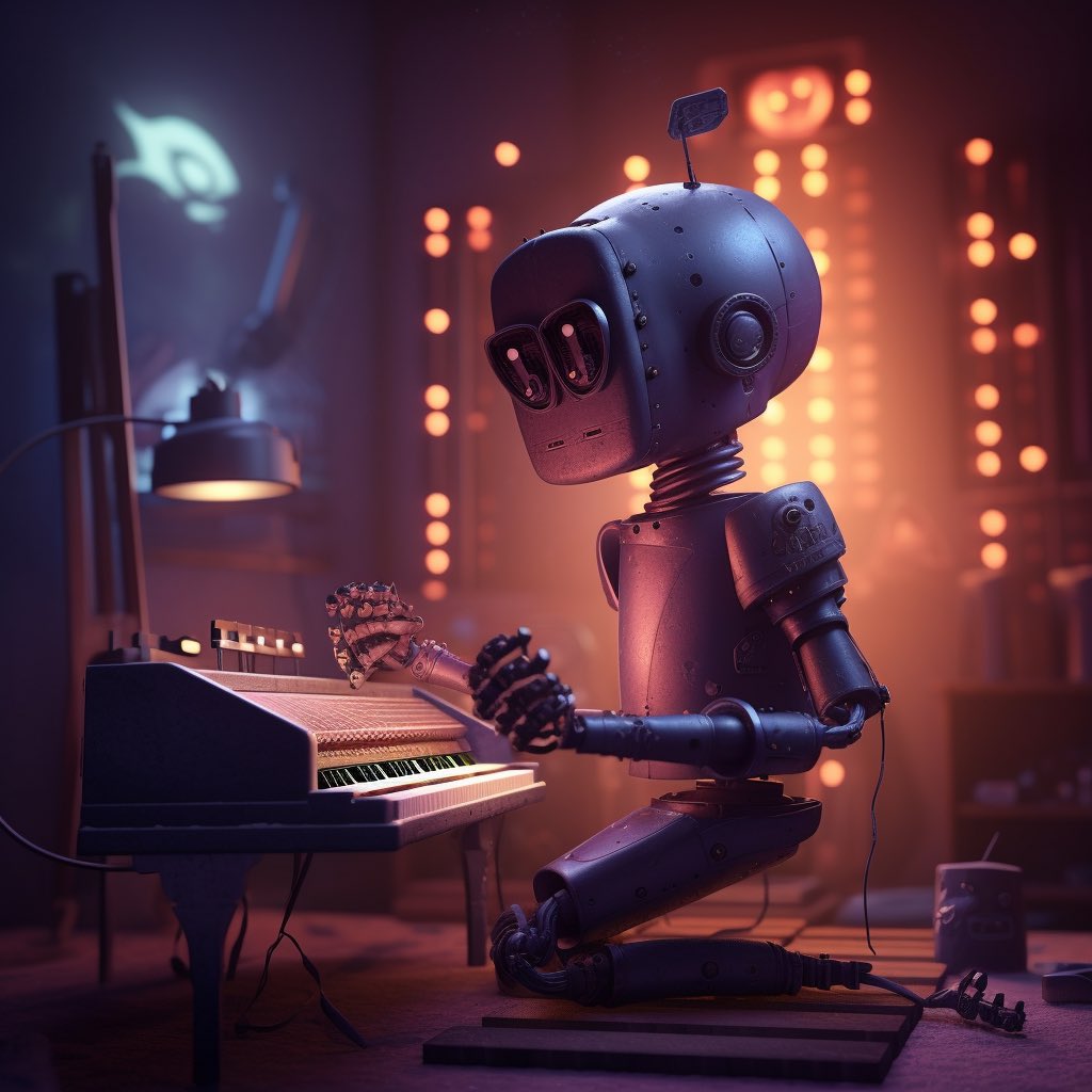 StarshipThinker's tweet photo. Exploring #AI in #music creation has its complexities. While it risks copyright issues when mimicking others, what if artists use AI to recreate their past styles? If my favorite artist revives their golden days using AI, I'd be all ears. https://t.co/XUcPliJ50t
