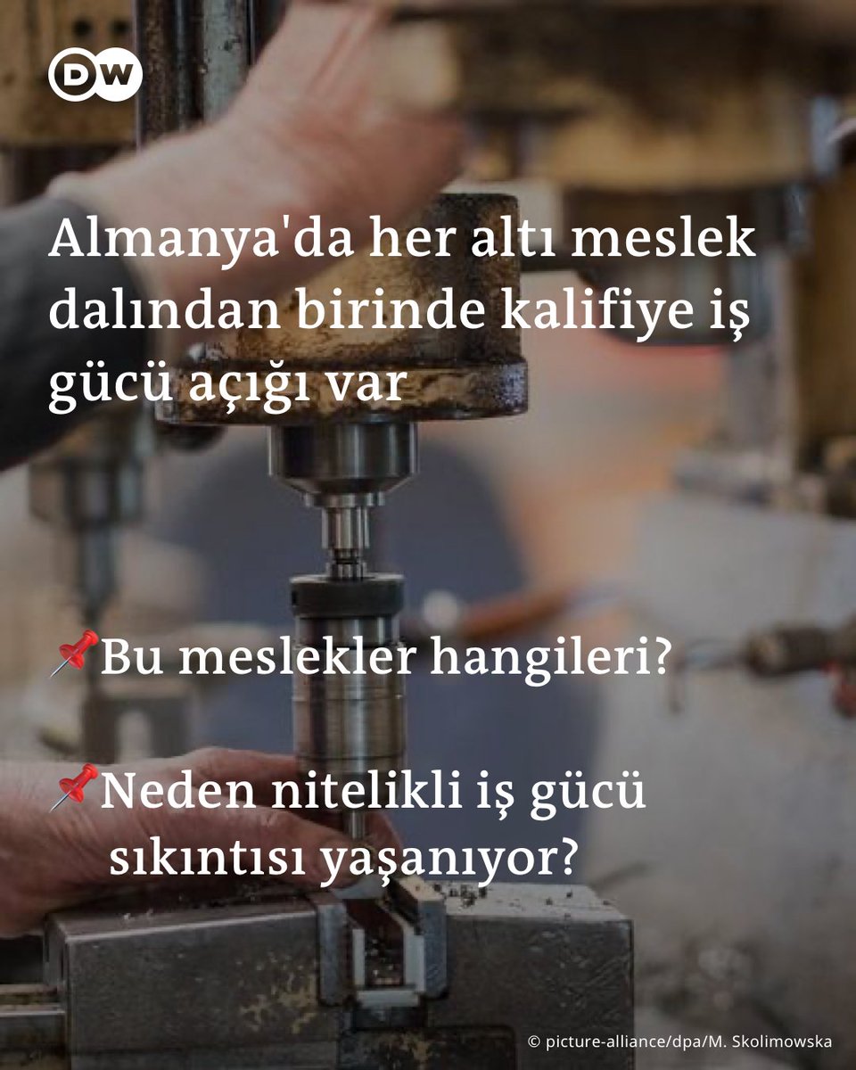 Wenn Ein Mann Schreibt Träum Süß DW Türkçe on Twitter: "Almanya'da kalifiye iş gücü açığı giderek