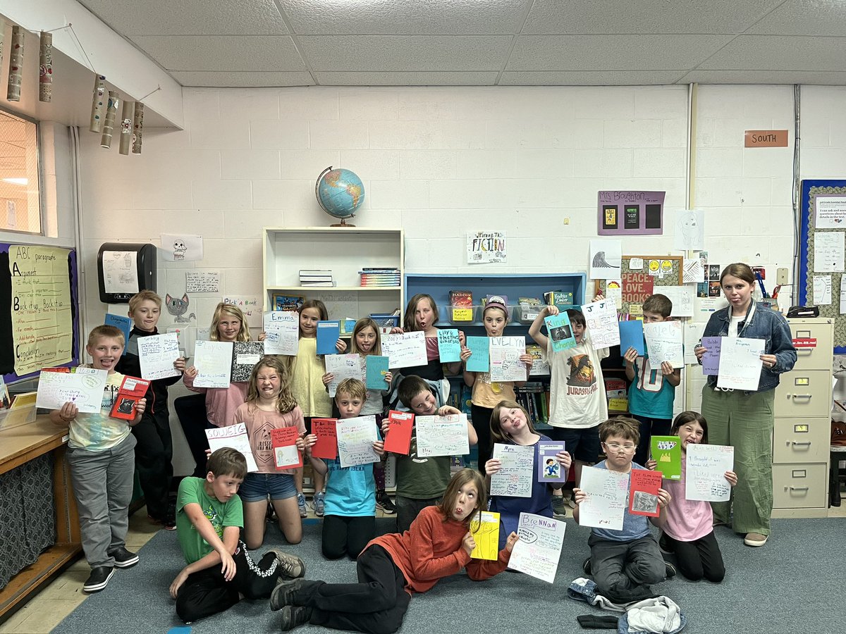 Broughton3rd4th's tweet photo. Third graders wrapped up a fun-filled fairy tale unit with a reading &amp; kind notes poster celebration! 🎉 https://t.co/QHdU67b7a2