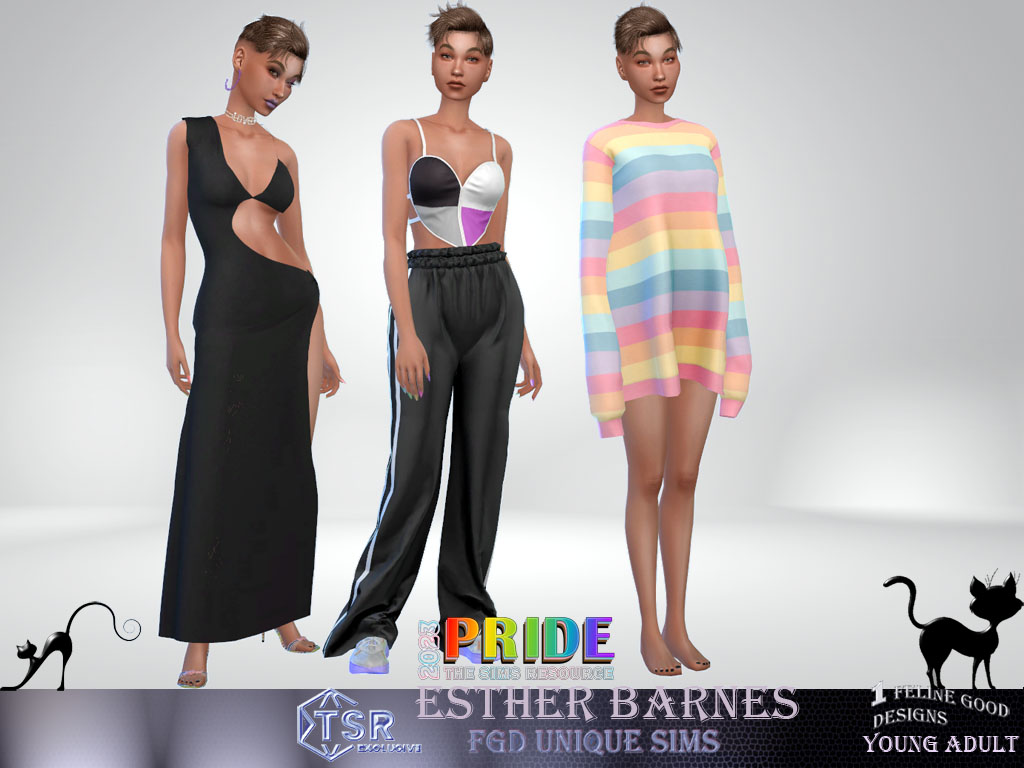 SelketMerit's tweet photo. Say Hello to Esther and invite her into your Sims4 game download her from my TSR page: https://t.co/ja0v7Z3HOo more Sims + Lots exclusive on TSR #TheSims4 #ShowUsYourSims #TS4 #S4BO #tsr #TheSimsResource #sims4cc #sim4community #Sims #youngAdult #PrideMonth2023 #femalesim https://t.co/qlGq1UhhcF