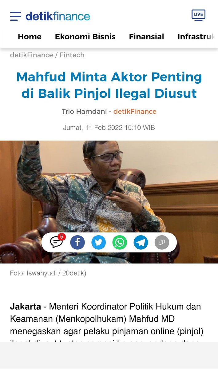 Nazarethze's tweet photo. @syruops @DitjenPajakRI @ojkindonesia @bank_indonesia Usut tuntas dong pak aktor dibalik pinjol ilegal ini @mohmahfudmd
@PPATK
@bkpm

https://t.co/EKCl8f4vMk…

#Pinjol #pinjolbodong #pinjolilegal #fintechbodong #zonauang #zonaba #zonajajan https://t.co/izndvDaPpk