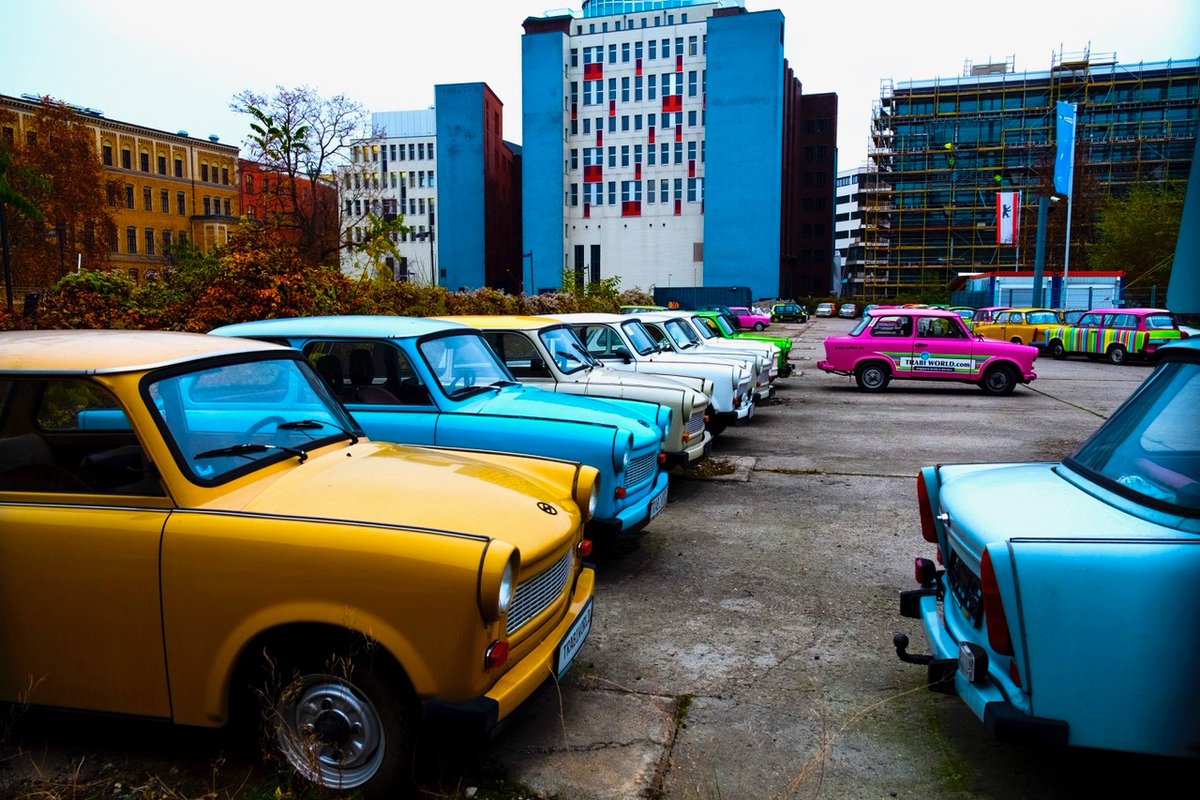 GU_Music's tweet photo. Trabi World 🚗 a museum of Trabant cars in Berlin, taken on the #GU42 trip.

We have just dropped a brand new triple vinyl version of this Patrice Bäumel album, check it out here: https://t.co/aewj2OAsVh

📸 @DeanBelcher1 https://t.co/ULlR6enSJA