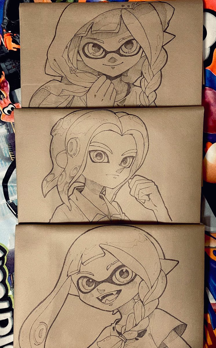yoruikakun's tweet photo. 固定ツイートにて開催中のイカクッションプレゼント企画、直筆イラストを描いたこの袋に入れて発送します！なかなか大きいですよ😆
ぜひご応募ください🙏(イカクッションを強く布教したいです) https://t.co/PrvnCRz6Vl