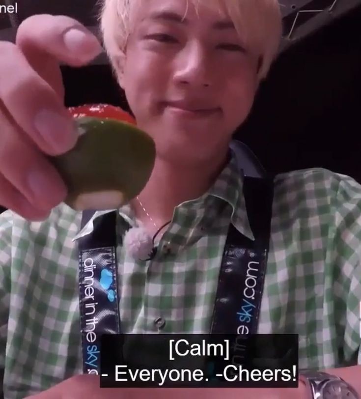 Seokjin being all cutesy when he's tipsy a thread ~♡