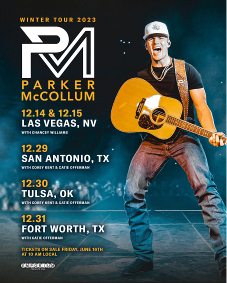 Rounding Out 2023

Multi-Platinum chart-topping artist, Parker McCollum, has announced his remaining 2023 #TourDates to close out the year.

Complete #News #ParkerMcCollum #Rounding #Out 2023 at #CountryMusicNewsInternational #Magazine countrymusicnewsinternational.com/parker-mccollu…