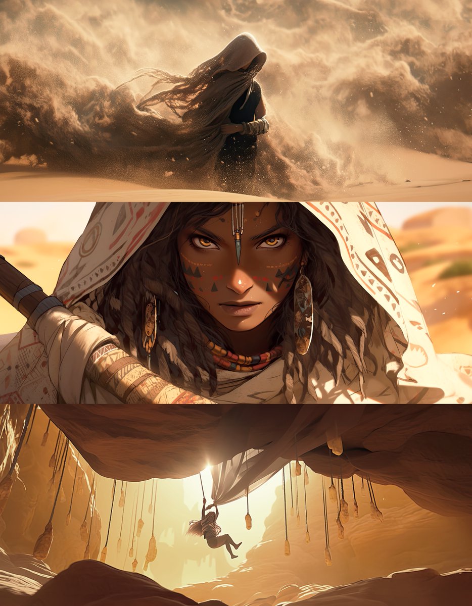 Whispers in the Sand

#midjourney #niji