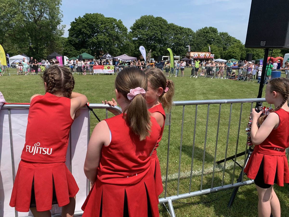 CampsHillSchool's tweet photo. Come and say hello at pitch 19 ‘Guess the Bear’s name to win it’ and cheer on our Cheerleaders at a Stevenage day today at St George’s park. #stevenageday https://t.co/1F8eai7vxt