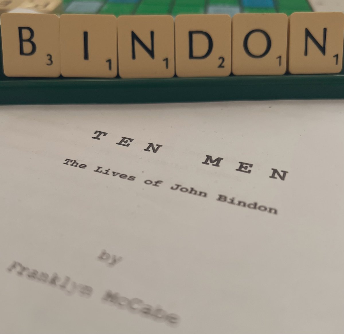 Countdown to tonight’s performance of ⭐️⭐️⭐️⭐️⭐️ Ten Men - The Lives of John Bindon <a href="/PengeTheatre/">The Bridge House Theatre</a> 11,12 June 7.30pm… 

#originaltheatre #onemanshow #johnbindon #1960s #1970s #1980s #jagger #bowie #LedZeppelin <a href="/Franklyn_McCabe/">Franklyn McCabe</a>