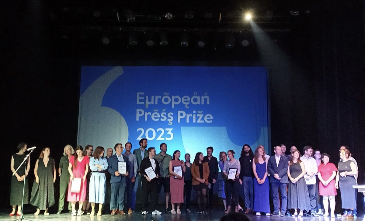 Es war mir eine Ehre in Tiflis als Nominierte mit dabei zu sein. ⁦@EuroPressPrize⁩ Glückwunsch an alle Preisträger:innen! #europeanpressprize
europeanpressprize.com/shortlists/yea…