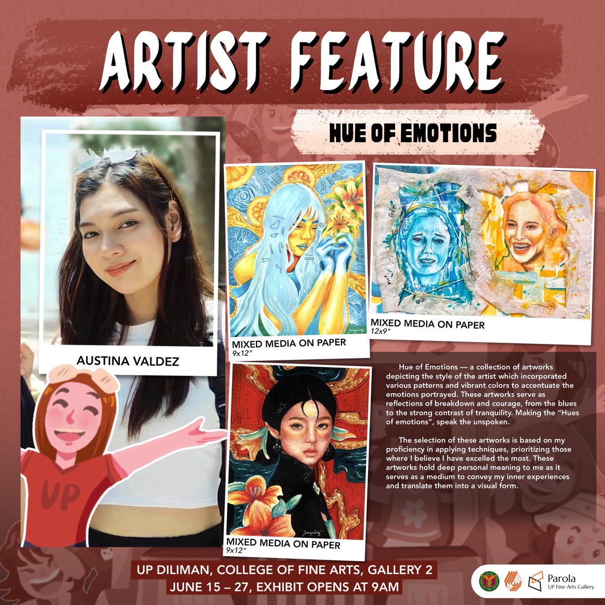 blockxhibit's tweet photo. [2] Tune in to see more of our artist's works! You can also check more details of the artworks on our facebook page: https://t.co/yFIUeKtCKM so make sure to like and follow🤩 https://t.co/wOgnLfwt93