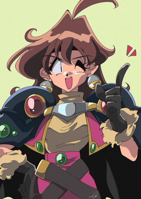 リナ・インバース 衣装ごちゃまぜになっちゃった #スレイヤーズ