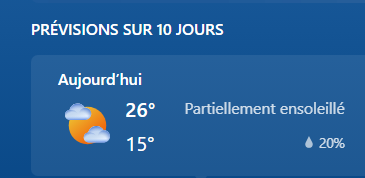 @Webal #meteoqc Pour aujourd'hui à Delson. Ma ville natale.