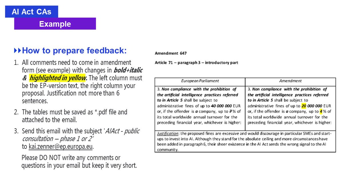 ZennerBXL's tweet image. 📣PUBLIC CONSULTATION🚨 The European Parliament's position on the #AIAct will be adopted this Wednesday. For the #trilogue, the EPP Shadows want to know from YOU what we need to further improve in our position. Your #feedback will shape the EPP's strategy for the trilogue!