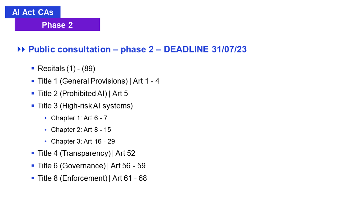 ZennerBXL's tweet image. 📣PUBLIC CONSULTATION🚨 The European Parliament's position on the #AIAct will be adopted this Wednesday. For the #trilogue, the EPP Shadows want to know from YOU what we need to further improve in our position. Your #feedback will shape the EPP's strategy for the trilogue!