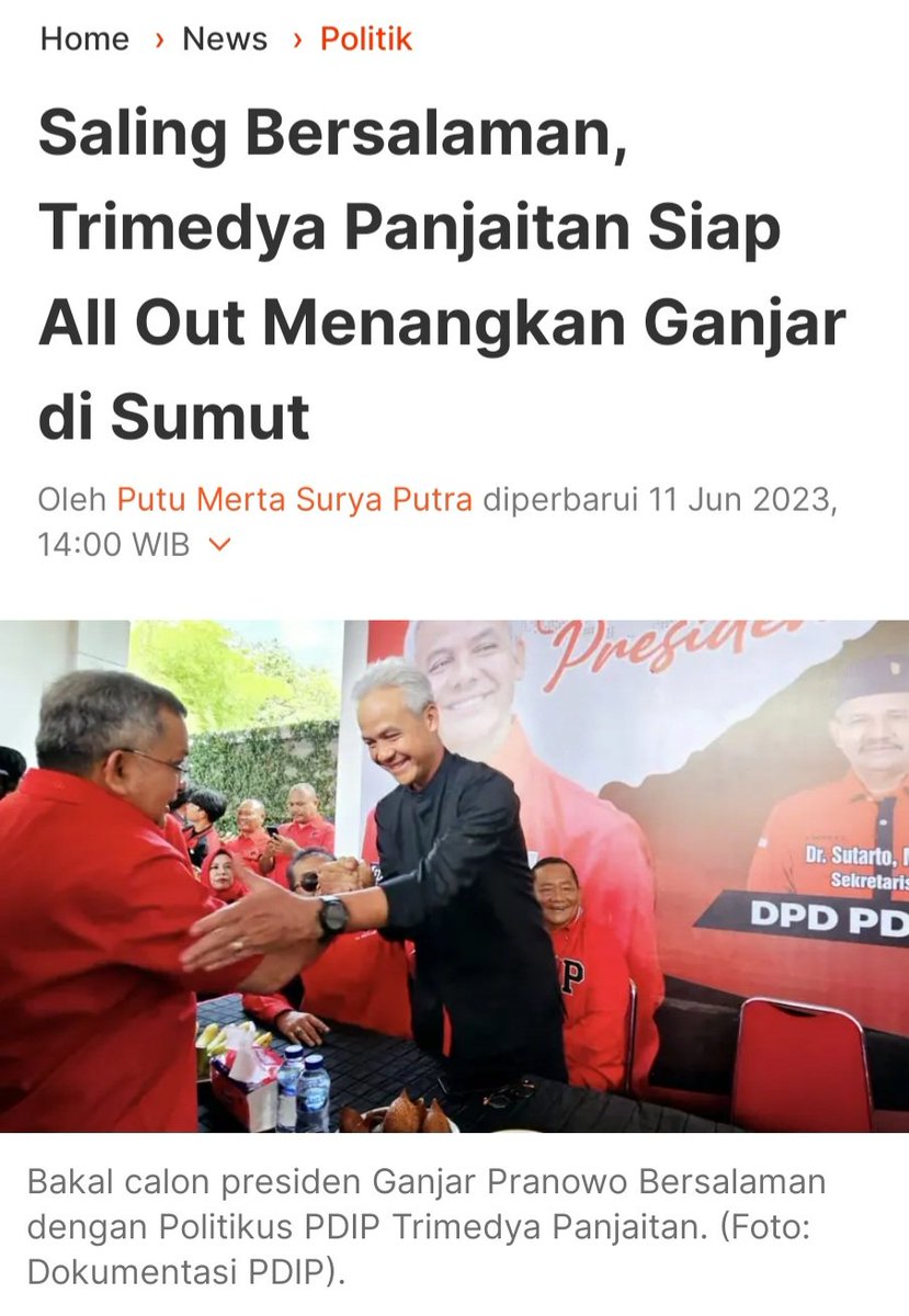 Nahh... Pak Trimed akhirnya bisa menerima keputusan dan merapat untuk menangkan Ganjar.

Tenang aja, pak. Untuk relawan kayak kami2 ini gak usah ditanya, "relawan duitnya darimana ?" 

Kami kaya kok, pak. Uang aja kami belikan sigaret trus kami bakar2 😄