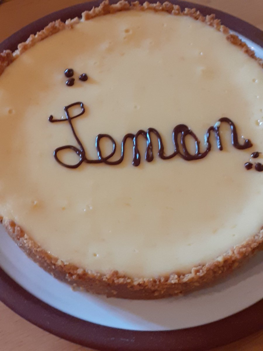 Lemon tart and a cuppa anyone ?🍋☕😊