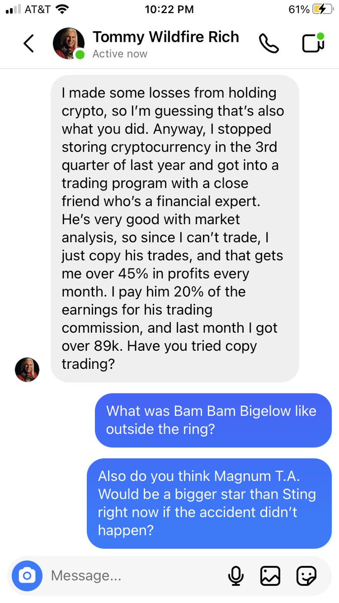 Ryan Kenyon (@kenyonryan86) on Twitter photo Trying to get scammed by wrestling legend <a href="/TommyWildfire/">tommy wildfire rich</a> pt.3 #wwe #aew #AEWCollision #ImpactWrestling #nwa Trying to get scammed by wrestling legend <a href="/TommyWildfire/">tommy wildfire rich</a> pt.3 #wwe #aew #AEWCollision #ImpactWrestling #nwa