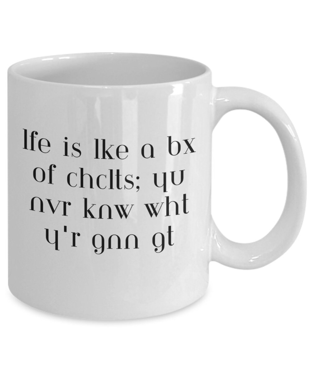 JoliMicke's tweet image. Excited to share the latest addition to my #etsy shop: Movie quotes, quirky gift etsy.me/3oPAFOZ #yes #fungift #moviegifts #forrestgump #uniquegift #funnymuggift #jolimicke
