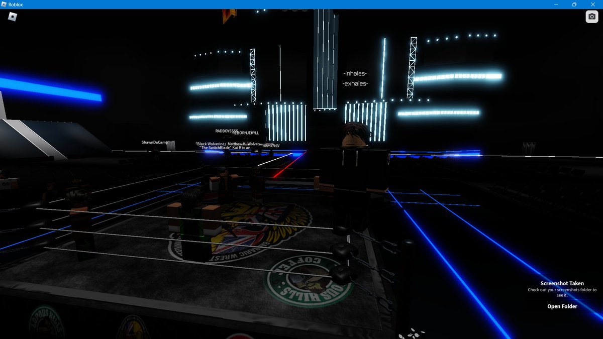 BWERBLX's tweet photo. WHAT A SHOW! WHAT A MAIN EVENT!

#BWEDarkSeries https://t.co/jjgGxGx5RQ