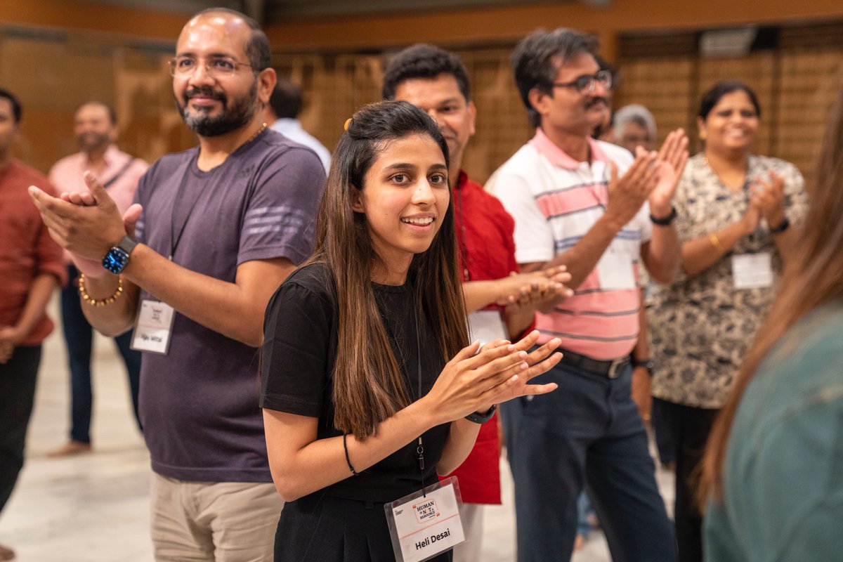SadhguruAcademy's tweet image. And it&apos;s a wrap! The 7th edition of #humanisnotaresource comes to a close &amp;amp; it&apos;s been an amazing journey! From enriching discussions on culture and leadership to Sadhguru&apos;s ever-lucid take on the subject, the program promises to set new perspectives for leaders for years to come.