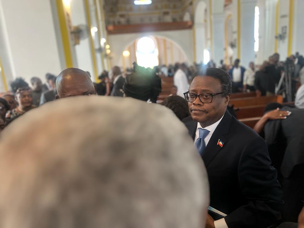 Fritzalphonsej's tweet photo. A la cathédrale du Cap-Haitien avec Eddy Lubin ce samedi 10 juin pour  conduire Emmanuel Pierre à sa dernière demeure. Bonne traversée Ti Manno. https://t.co/tRu1KjQohG