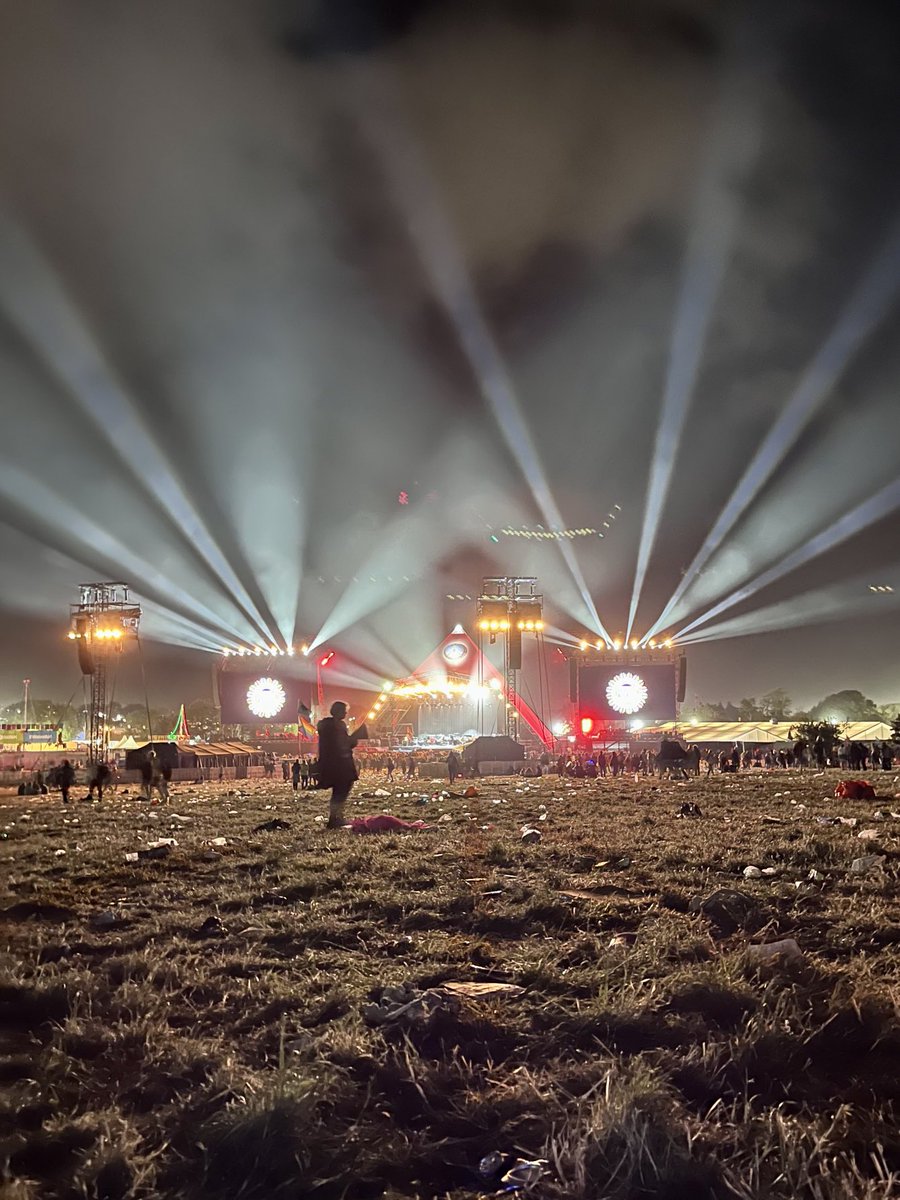 Aftermath of ⁦@PaulMcCartney⁩ at ⁦@glastonbury⁩ 2022 📸 my photo