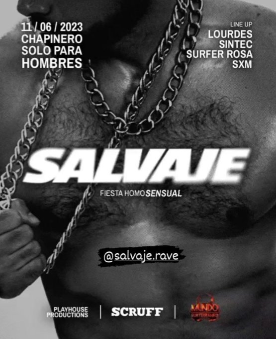 1 pic. ¿ Quien se apunta? Para que nos demos bien rico. @Salvaje_rave @SCRUFFlatino https://t.co/tuR