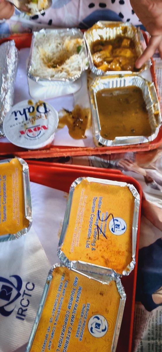 vipinsharma1981's tweet image. @AshwiniVaishnaw @indianrail @IRCTCofficial #FoodQuality #Basicthings  Water is hot since First station and food Quality is very Poor. Even after multiple reminders there is no improvement in food and water.
