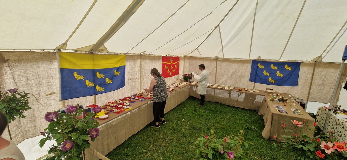 Egg judging underway at the poultry tent today <a href="/SouthEngShows/">South of England Shows</a>