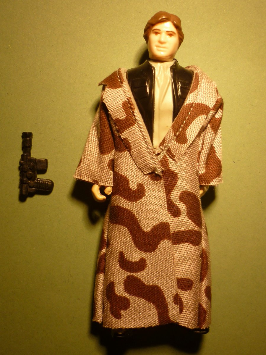 #ReturnOfTheJedi Han Solo Trench Coat variants from my collection! #StarWars