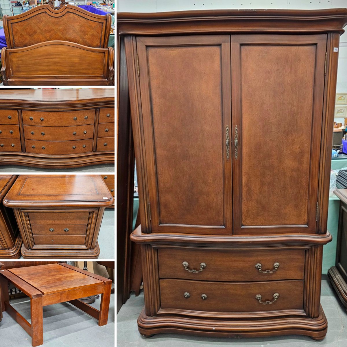 ATOCAuctions's tweet photo. Online Auction:  Including general furnishings, antiques, many collectibles, Queen bedroom suite and Queen bed frames, dining tables, Royal Doulton figurines, glass, china, crystal, home decor, linens, etc
ENDS: TUE JUNE 13 @ 8PM
https://t.co/Dt4RIOD0ao https://t.co/YjsfZ4Azt1