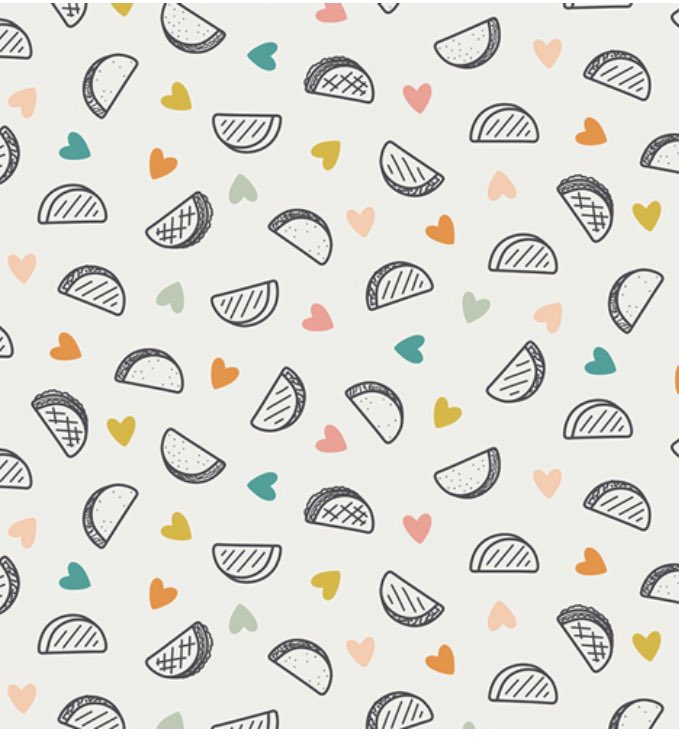 Ahmelie's tweet photo. Two of my favorite things. Tacos + fabric. Can it possibly get any better then this?! 😍 Available to ship immediately. 

#fabric #artgalleryfabrics #tacolover #fabriclover #amatchmadeinheaven #eyecandy #hearts #designerfabrics #diy #sewingismysuperpower #ahmelie https://t.co/kJEjUVNYZg