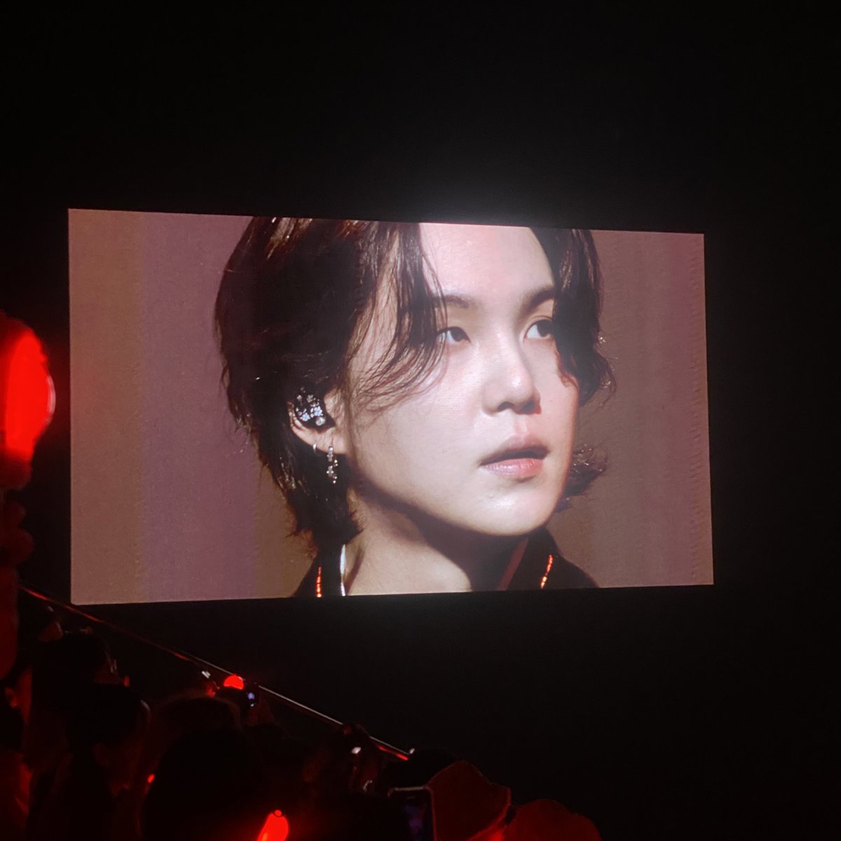 soperkiv's tweet photo. My first time attending a concert and it's for my ult bias from the only group I stan is a feeling that I can't possibly talk about deeply enough. 

Totoo si Min Yoongi 🥹🫶🏼 https://t.co/4mVGVdy3uQ