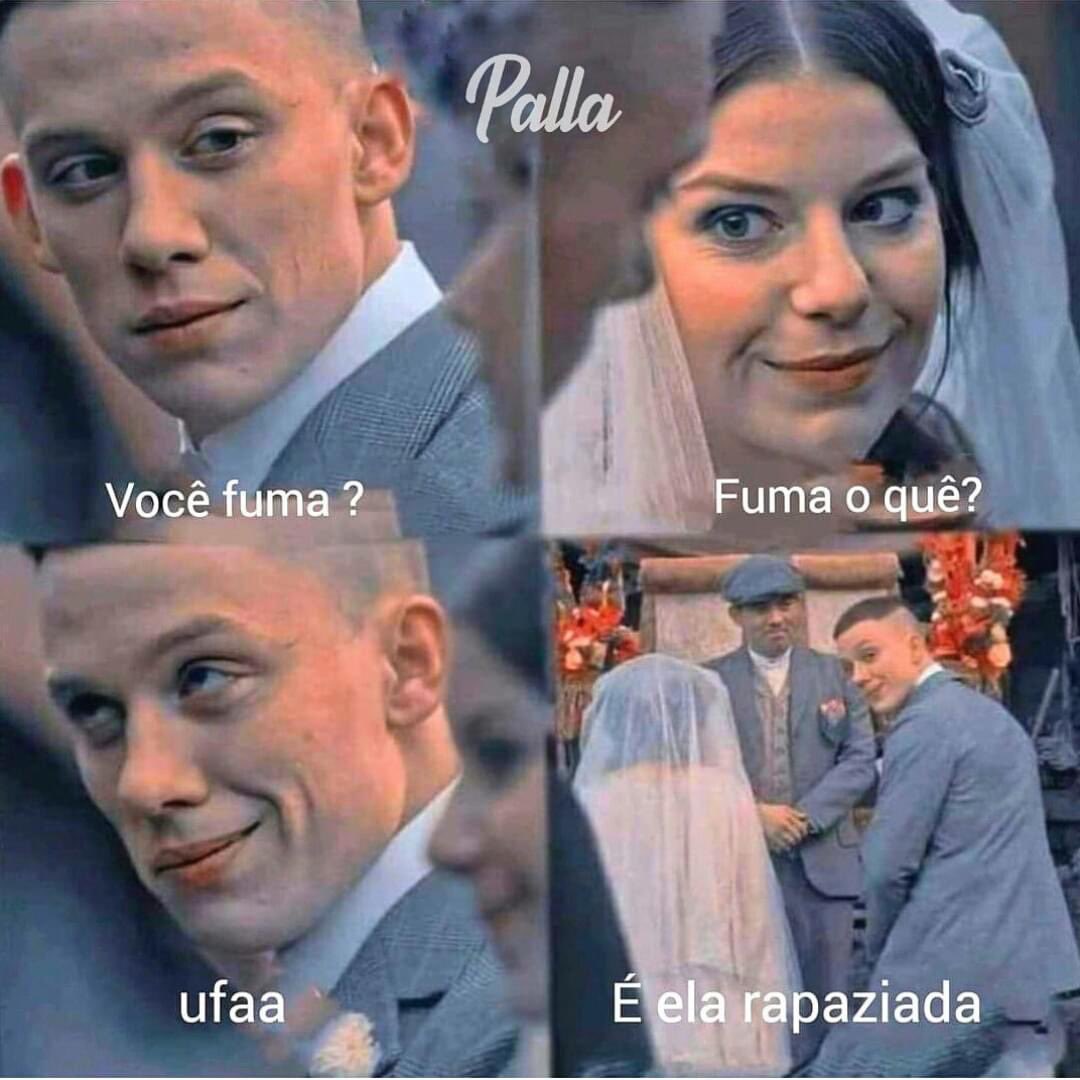 É ela