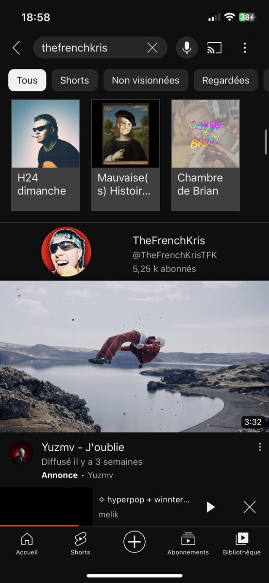 kris2kid's tweet photo. @TeamYouTube My artist channel appear befor my main Channel please change that 
I release a album June 16 so we need to change that please https://t.co/a9UFFJe1B9