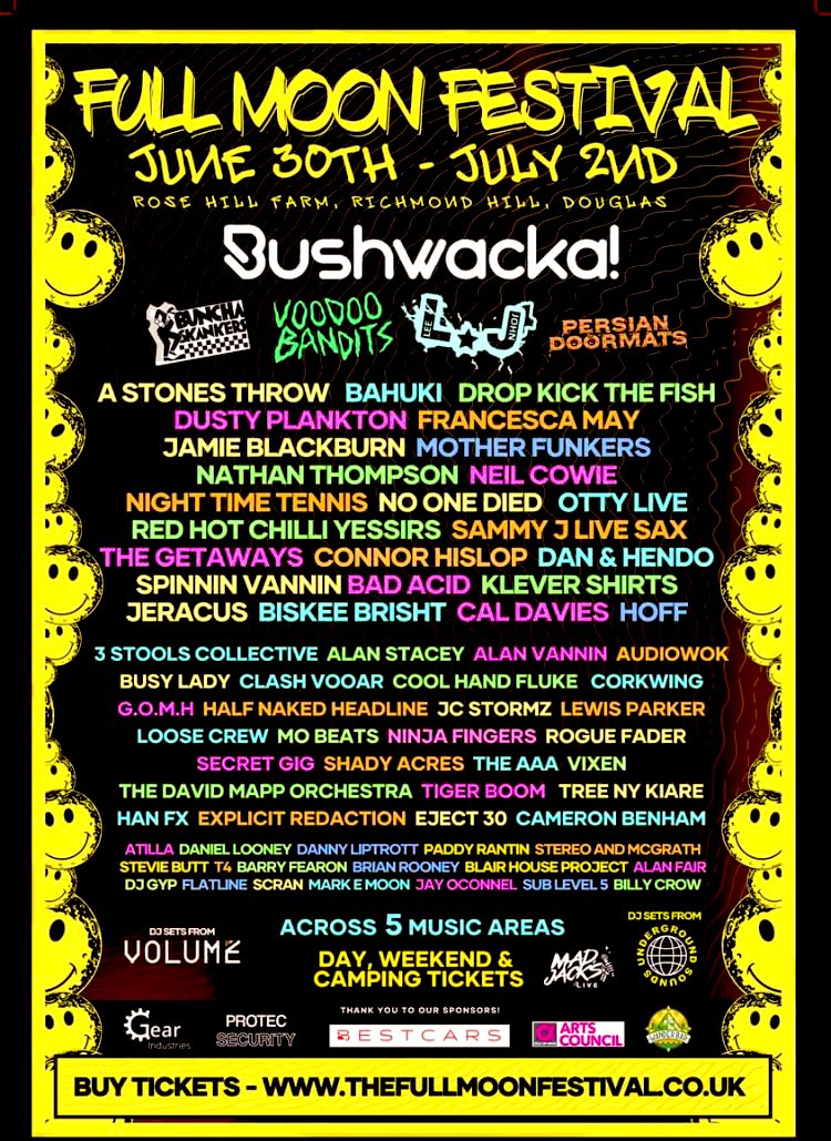 BlairHouseProj's tweet photo. I’m over the Full Moon 😜 to be playing at this local festival at then end of the month! Gonna be a belter! https://t.co/dHKP1Uwa8m