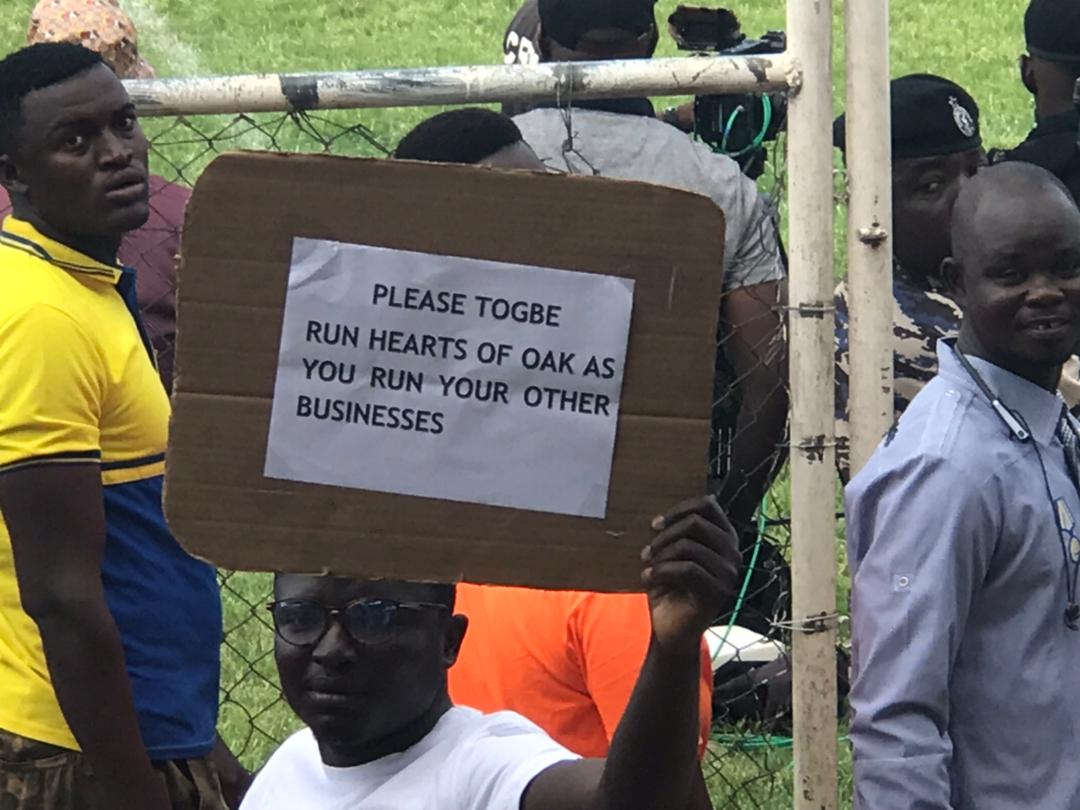 A nice message to Togbe Afede board Chairman of hearts of oak