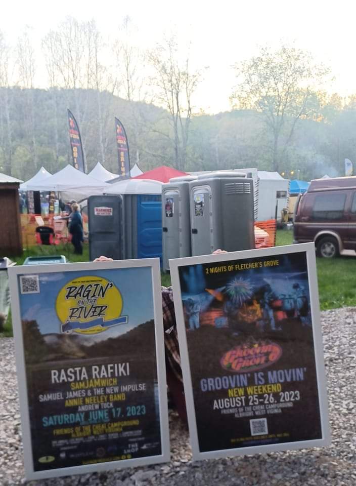 musictoearsWV's tweet image. Music to Your Ears Productions hosts two festivals every summer at Friends of the Cheat Campground in Albright, WV. Next Saturday is @RaginWV #5 headlined by 30+ year WV Reggae vets Rasta Rafiki and August 25+26 is @GroovinWV #6 hosted by @fletchersgrove 
#WestVirginia